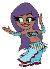 Mandisa the Egyptian Belly Dancer sticker #6134888