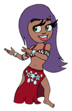 Mandisa the Egyptian Belly Dancer sticker #6134891