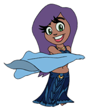 Mandisa the Egyptian Belly Dancer sticker #6134900