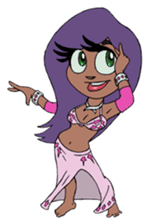 Mandisa the Egyptian Belly Dancer sticker #6134905