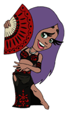 Mandisa the Egyptian Belly Dancer sticker #6134906