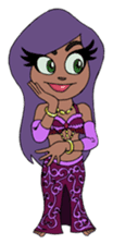Mandisa the Egyptian Belly Dancer sticker #6134908