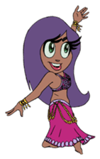 Mandisa the Egyptian Belly Dancer sticker #6134909