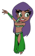 Mandisa the Egyptian Belly Dancer sticker #6134911