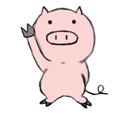 I'm a Pig sticker #6136238