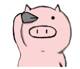 I'm a Pig sticker #6136240