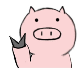I'm a Pig sticker #6136258