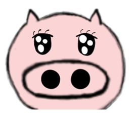 I'm a Pig sticker #6136260