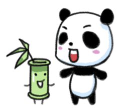 Panda-B & Takenoko sticker #6136272