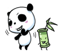 Panda-B & Takenoko sticker #6136273