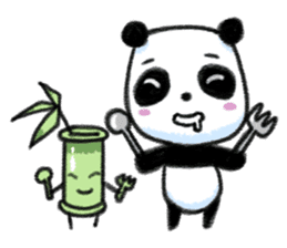 Panda-B & Takenoko sticker #6136279