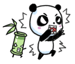 Panda-B & Takenoko sticker #6136295