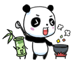 Panda-B & Takenoko sticker #6136302