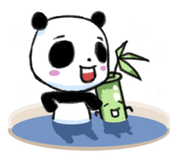 Panda-B & Takenoko sticker #6136309