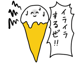 Soft ice cream sticker #6136598