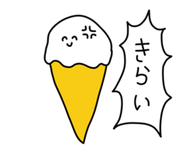 Soft ice cream sticker #6136600
