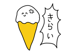 Soft ice cream sticker #6136600