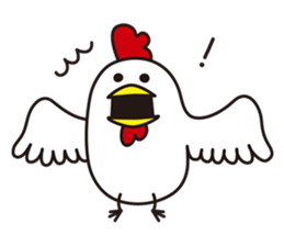 Shirota-san's birds 2 sticker #6136961