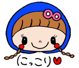 Ribbon girl !! sticker #6137832