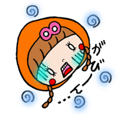 Ribbon girl !! sticker #6137841