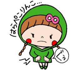 Ribbon girl !! sticker #6137860