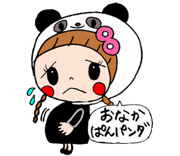 Ribbon girl !! sticker #6137861