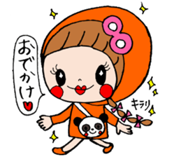 Ribbon girl !! sticker #6137865