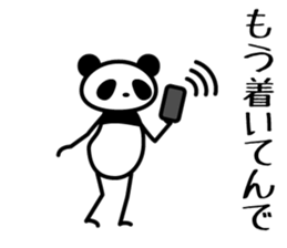 osaka words panda4 sticker #6137984