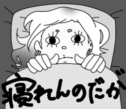 The girl from country. Amano:Izumoben sticker #6138340