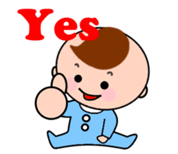 Child-rearing mum with monster baby sticker #6138912