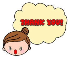 Child-rearing mum with monster baby sticker #6138924