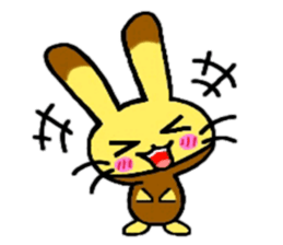 Castella Rabbit sticker #6139042