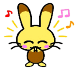 Castella Rabbit sticker #6139045