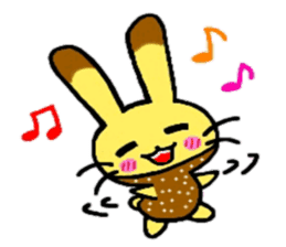 Castella Rabbit sticker #6139046