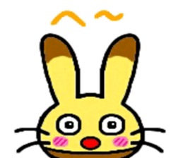 Castella Rabbit sticker #6139054