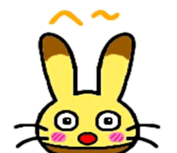 Castella Rabbit sticker #6139054