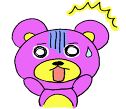 purplebear sticker #6139278