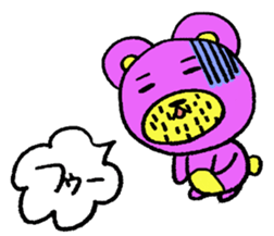 purplebear sticker #6139286