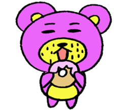 purplebear sticker #6139288