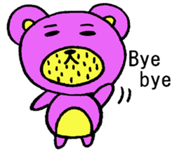 purplebear sticker #6139291