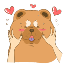 Chowchow Bruce sticker #6139684