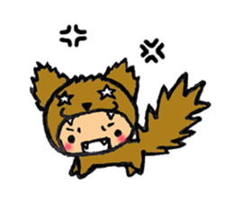 brown baby cat sticker #6139836