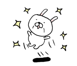 old rabbit sticker #6139878