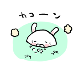 old rabbit sticker #6139883