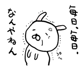 old rabbit sticker #6139898