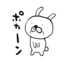 old rabbit sticker #6139900