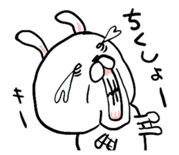 old rabbit sticker #6139902