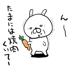 old rabbit sticker #6139910