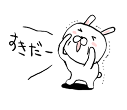 old rabbit sticker #6139911