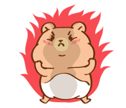 Cute baby bear Cha Cha sticker #6139923